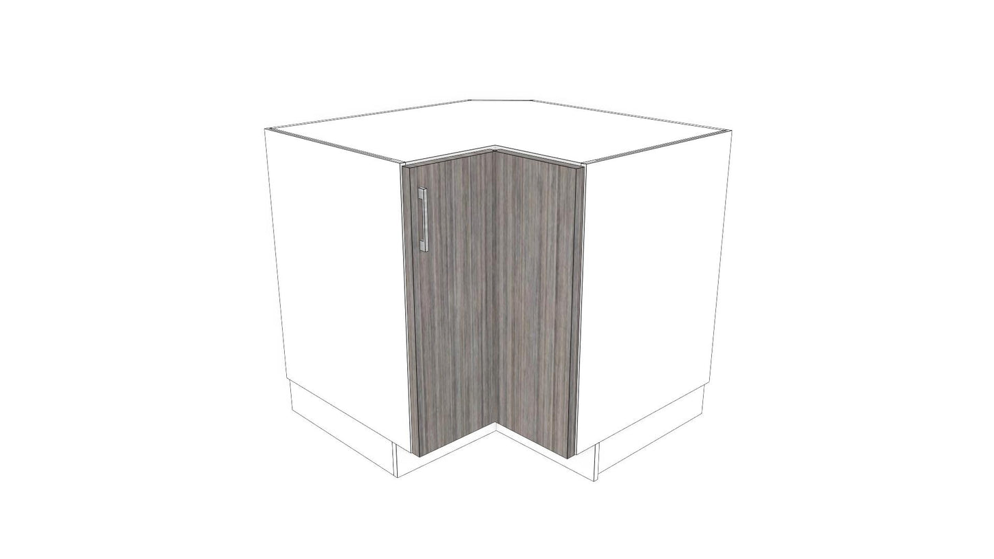 Full-Plywood Corner Base Cabinet
