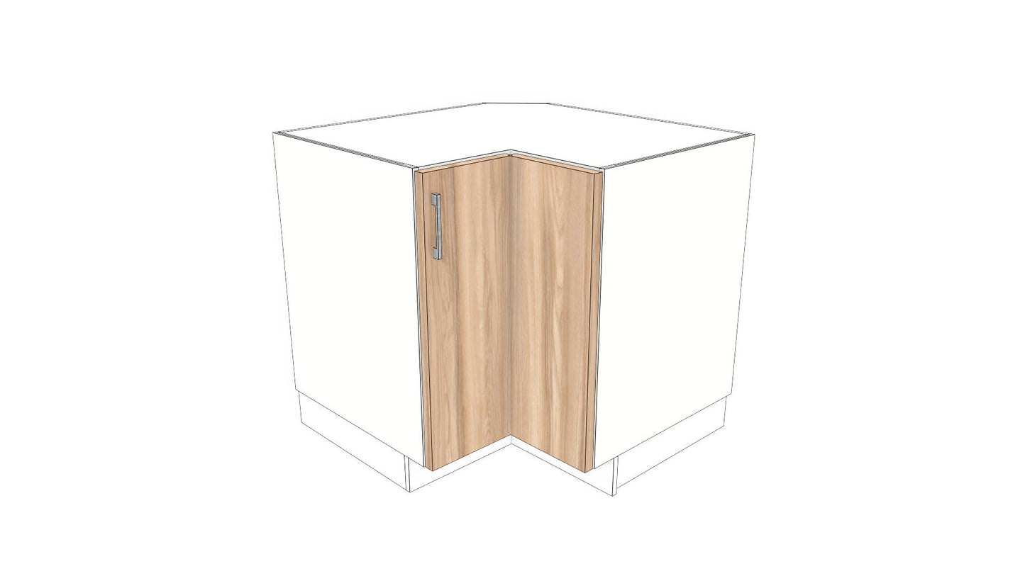 Full-Plywood Corner Base Cabinet