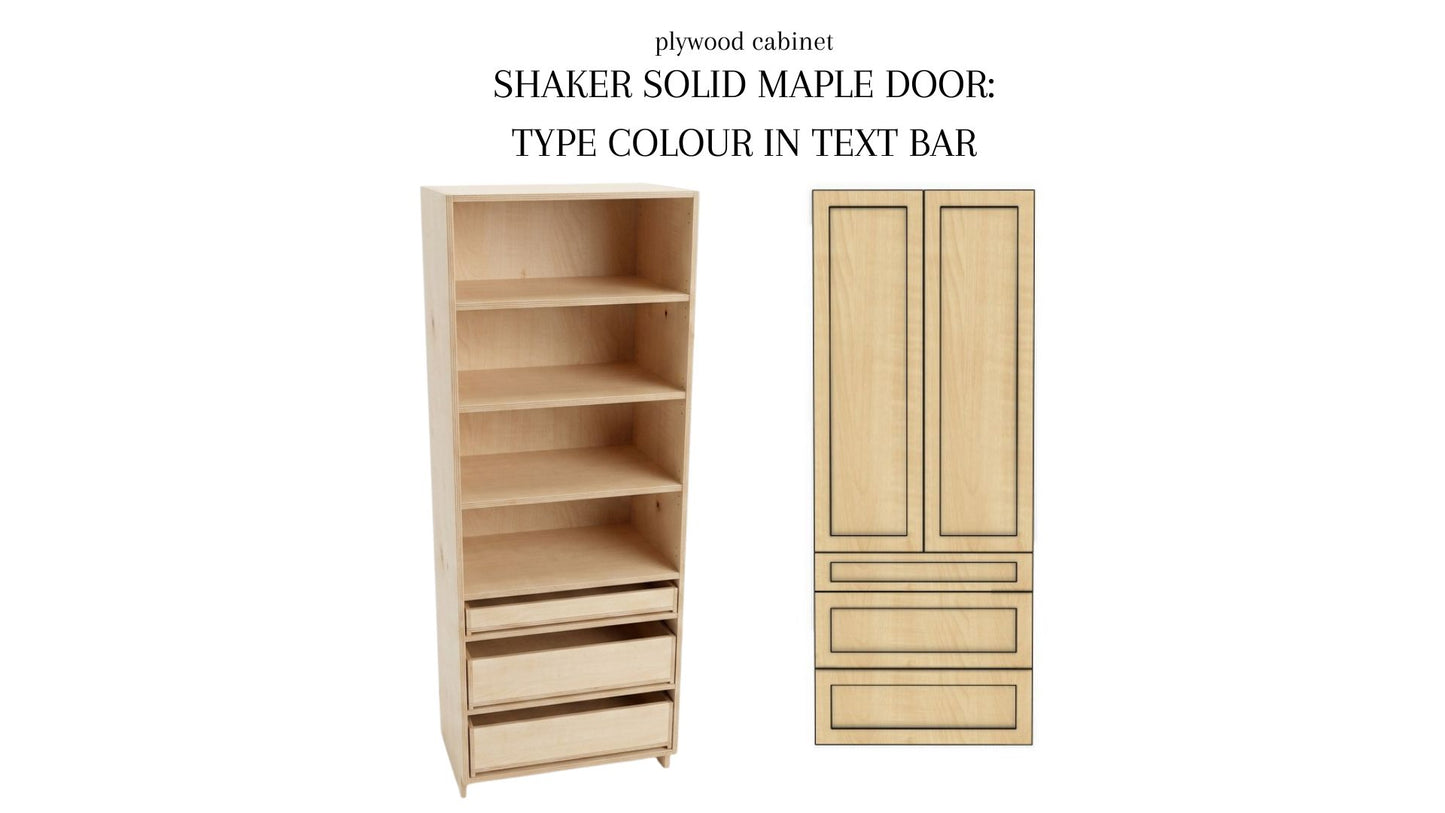 Double Tall Drawer Cabinet