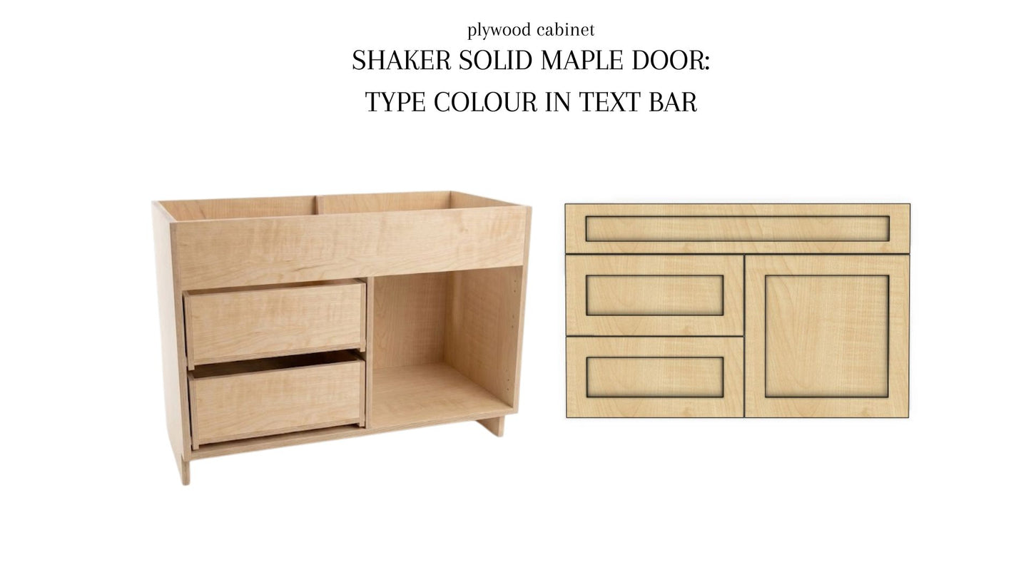 Combo Vanity Base Vabinet