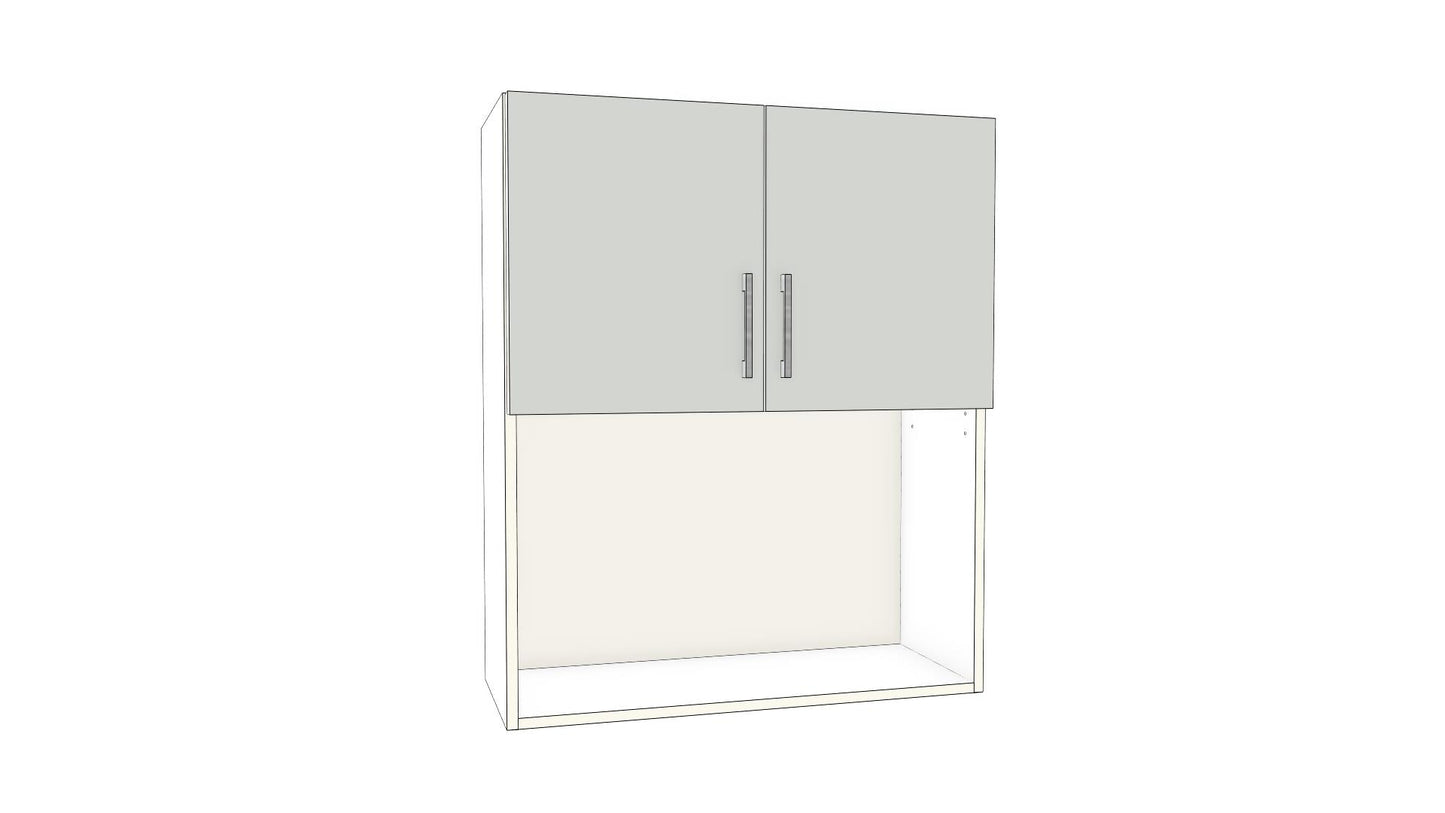 Small Appliance Wall Cabinet