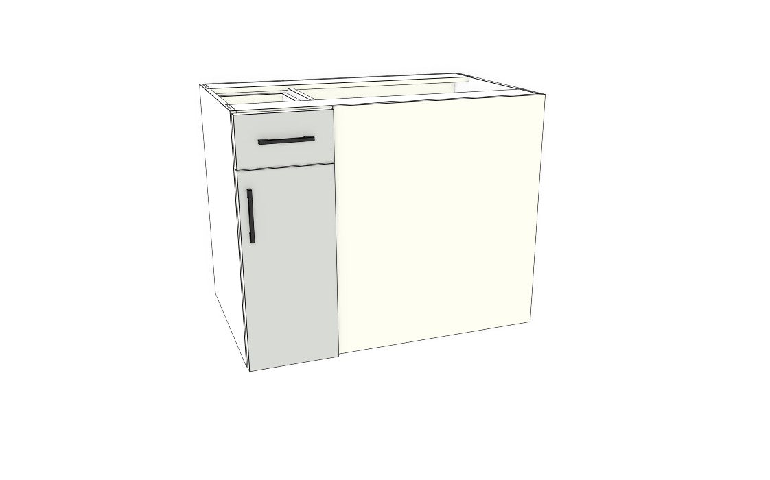 Full-Plywood Blind Corner Base Cabinet (Left)