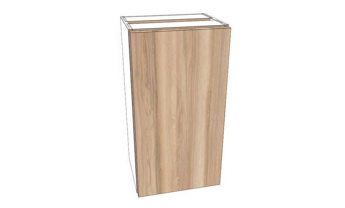 Full-Plywood Island-back Base Cabinet