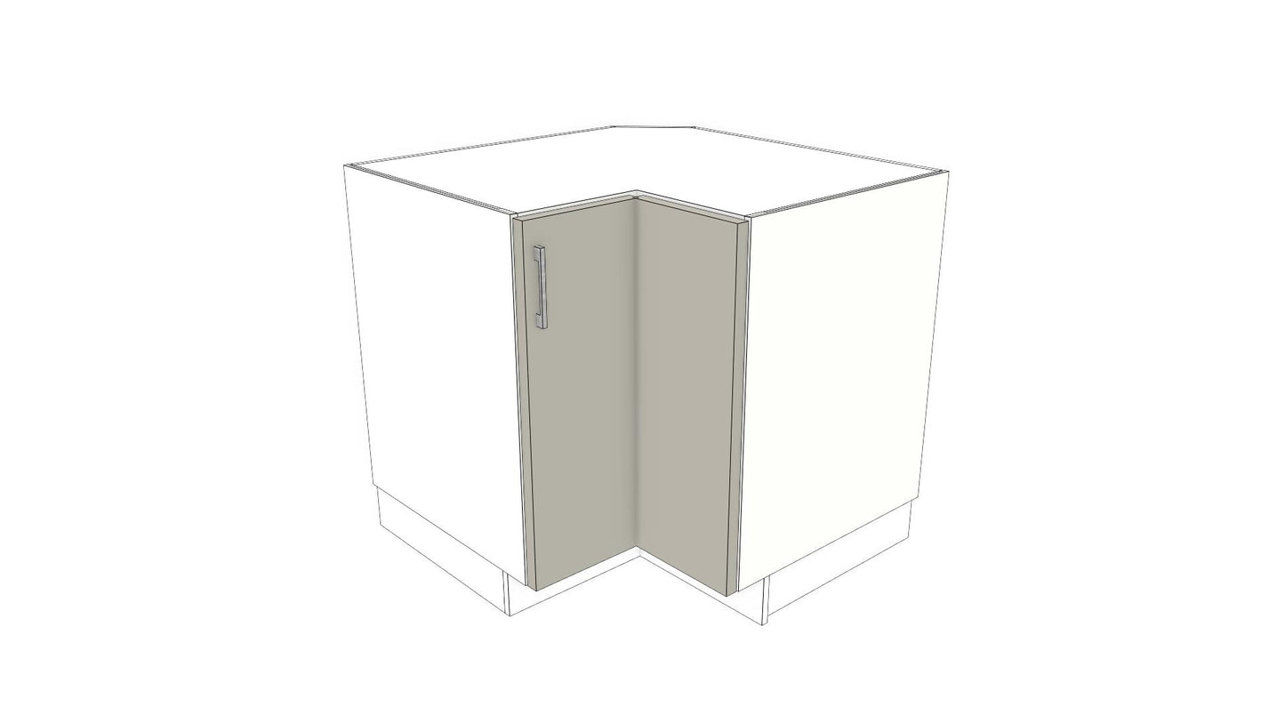 Full-Plywood Corner Base Cabinet