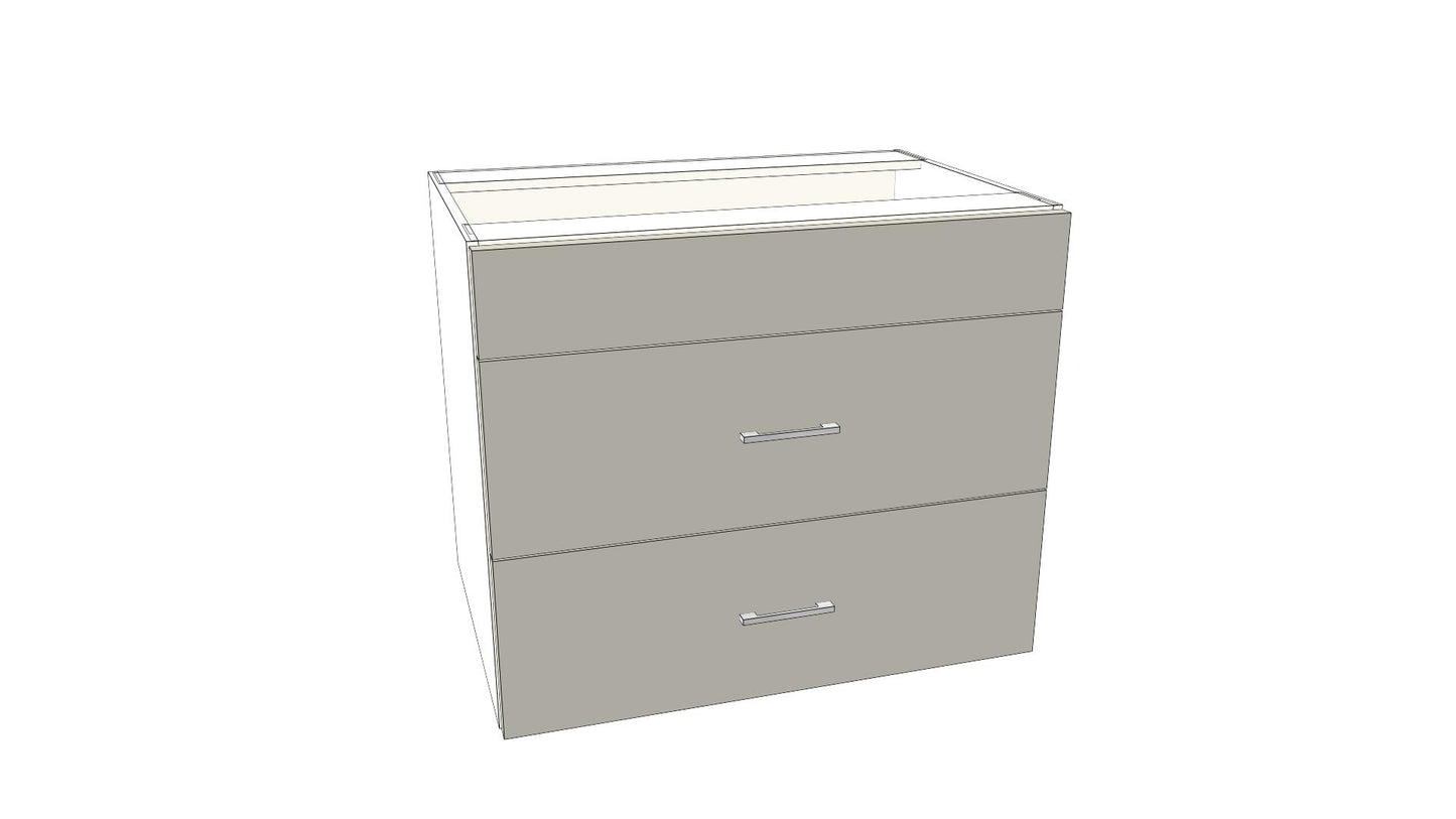 Full-Plywood 20-36" Cooktop Base Cabinet