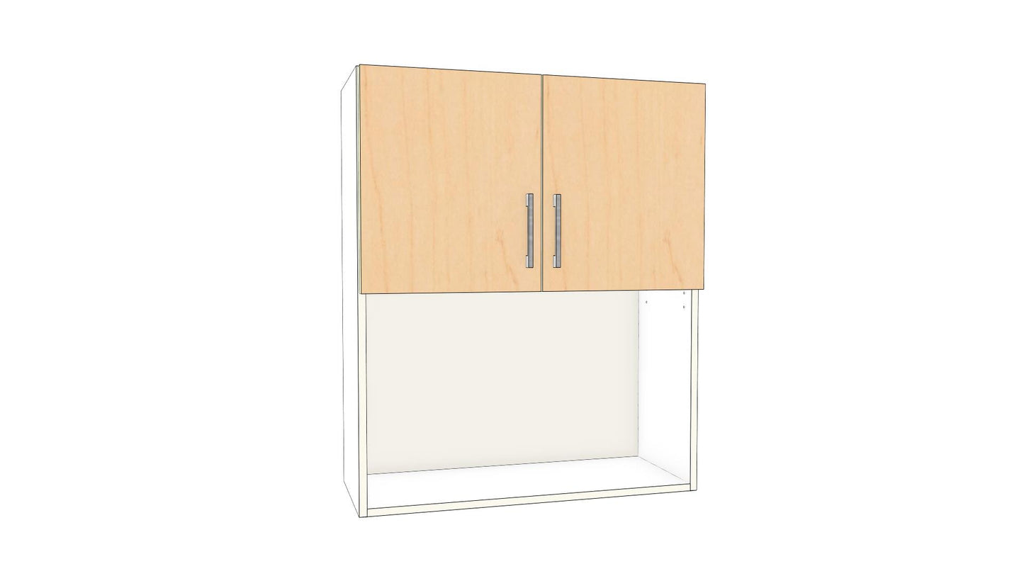 Small Appliance Wall Cabinet