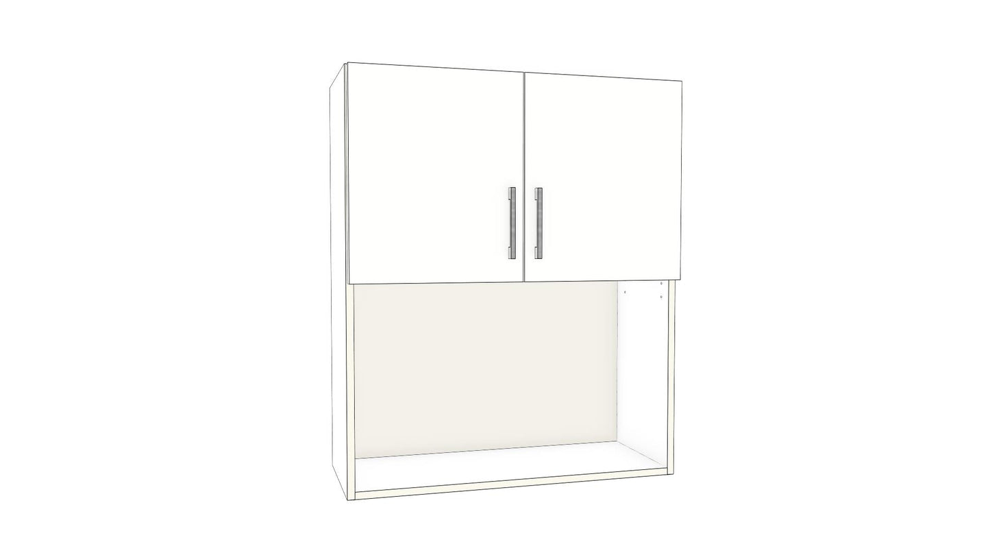 Small Appliance Wall Cabinet