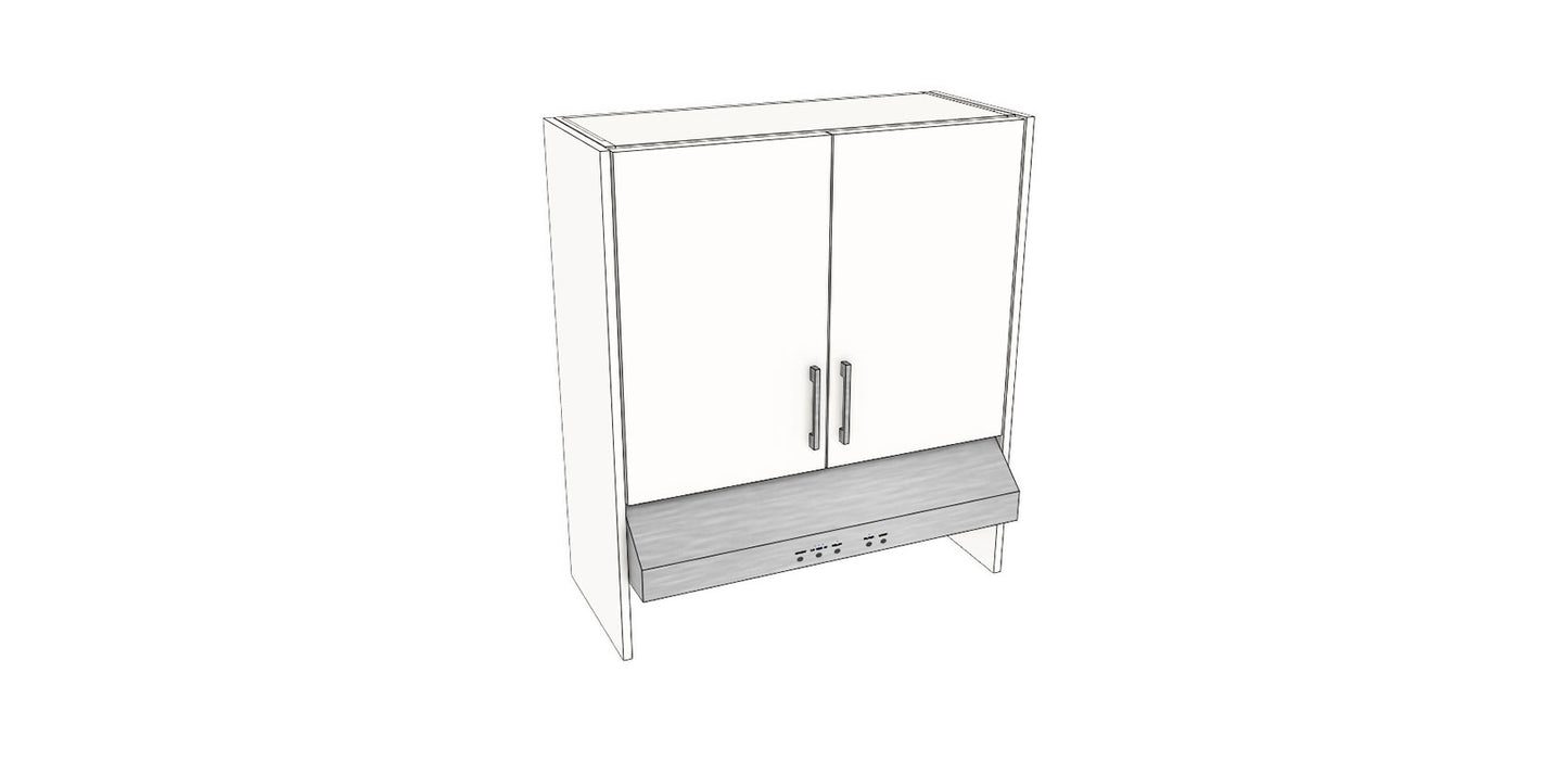 Full-Plywood 32" Range Hood Appliance Cabinet