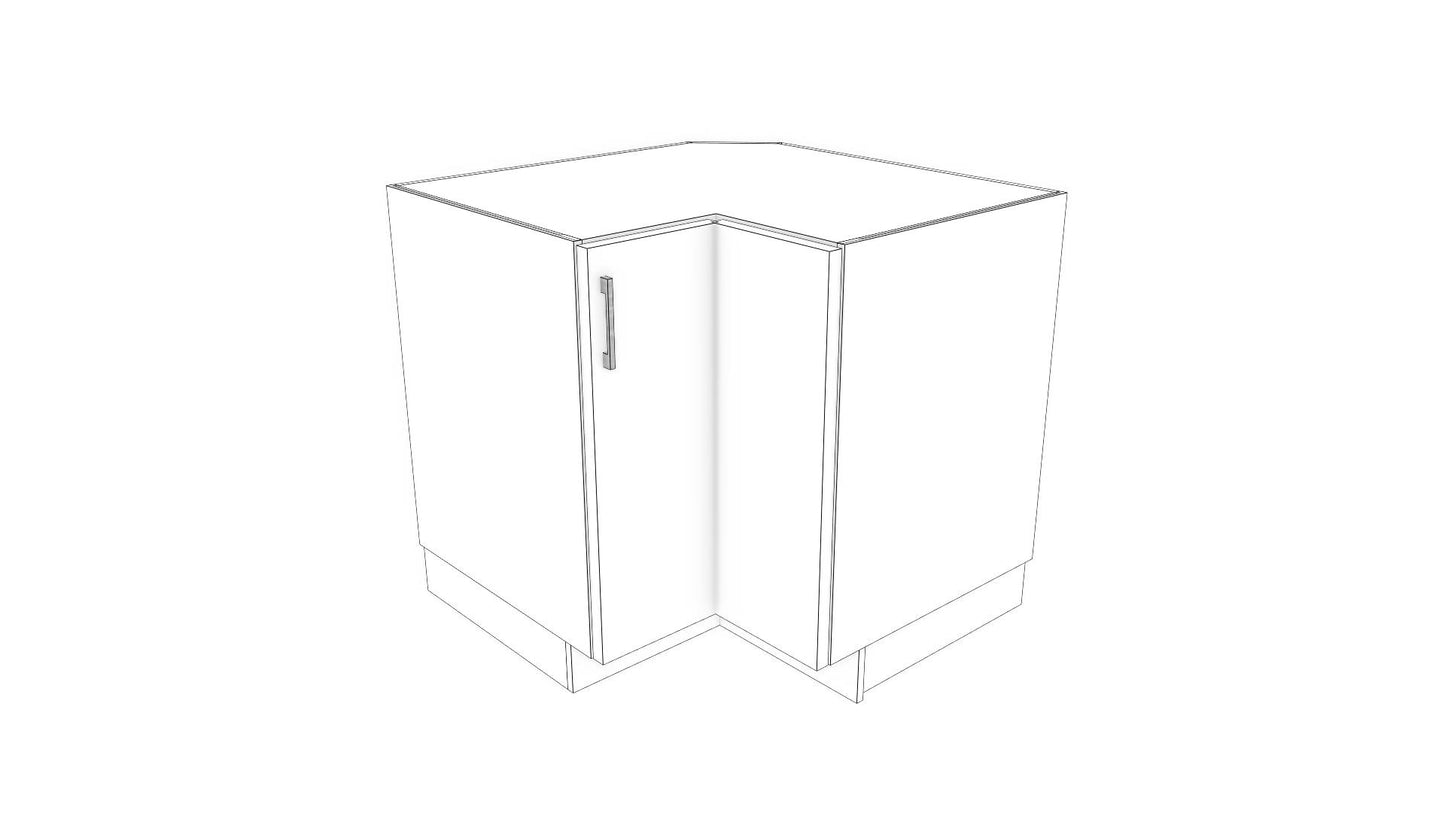 Full-Plywood Corner Base Cabinet