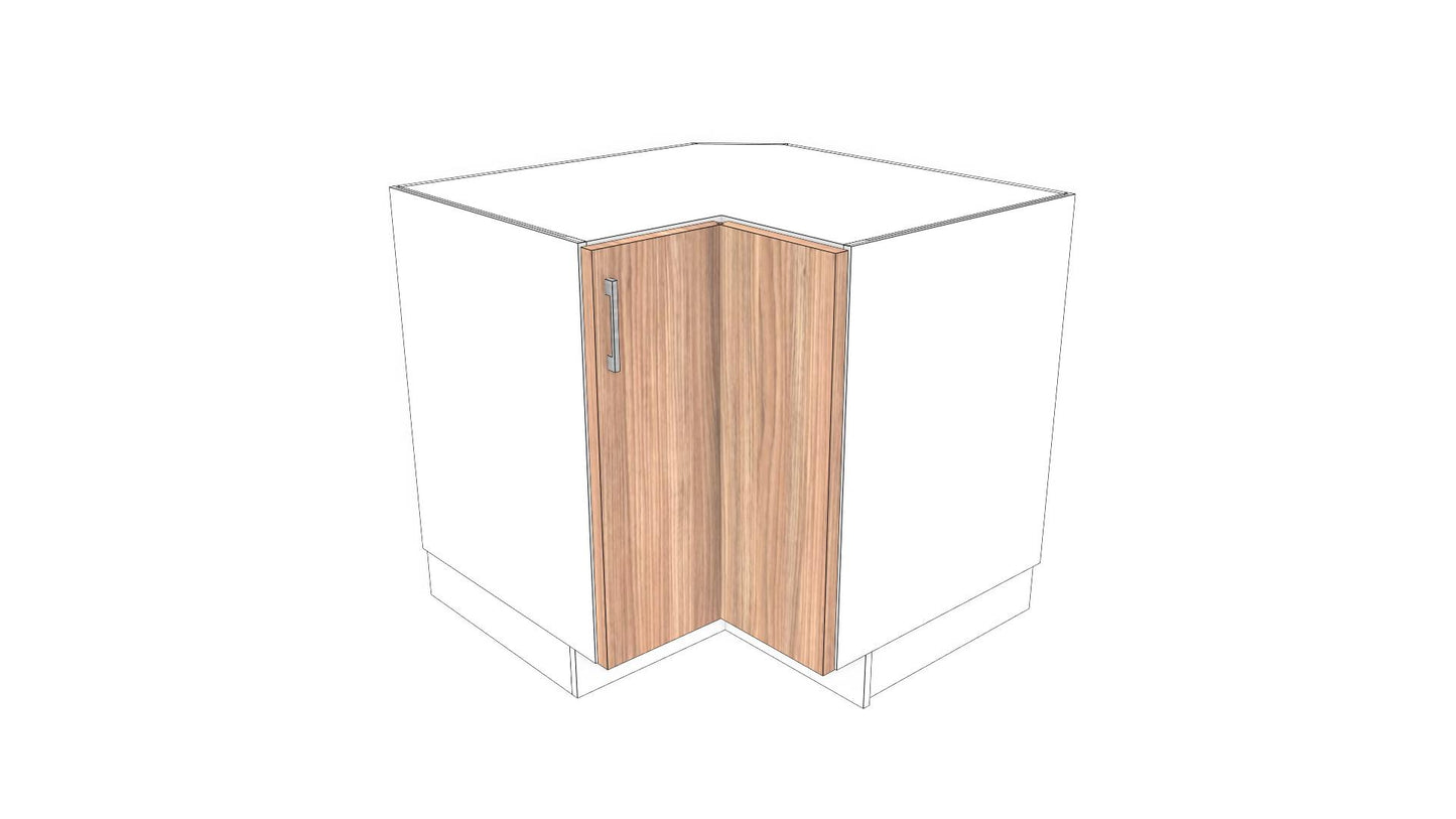 Full-Plywood Corner Base Cabinet
