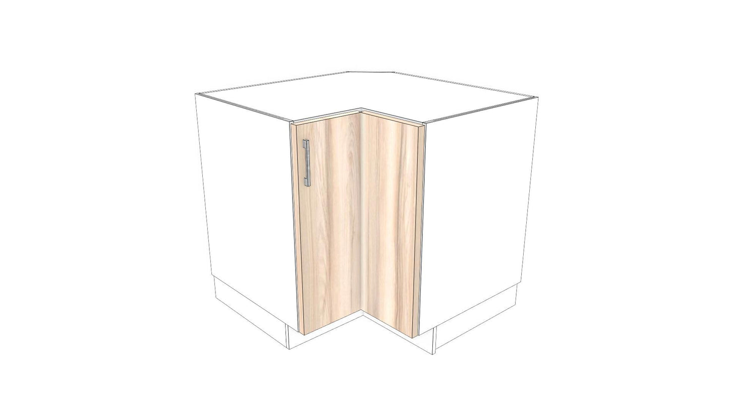 Full-Plywood Corner Base Cabinet