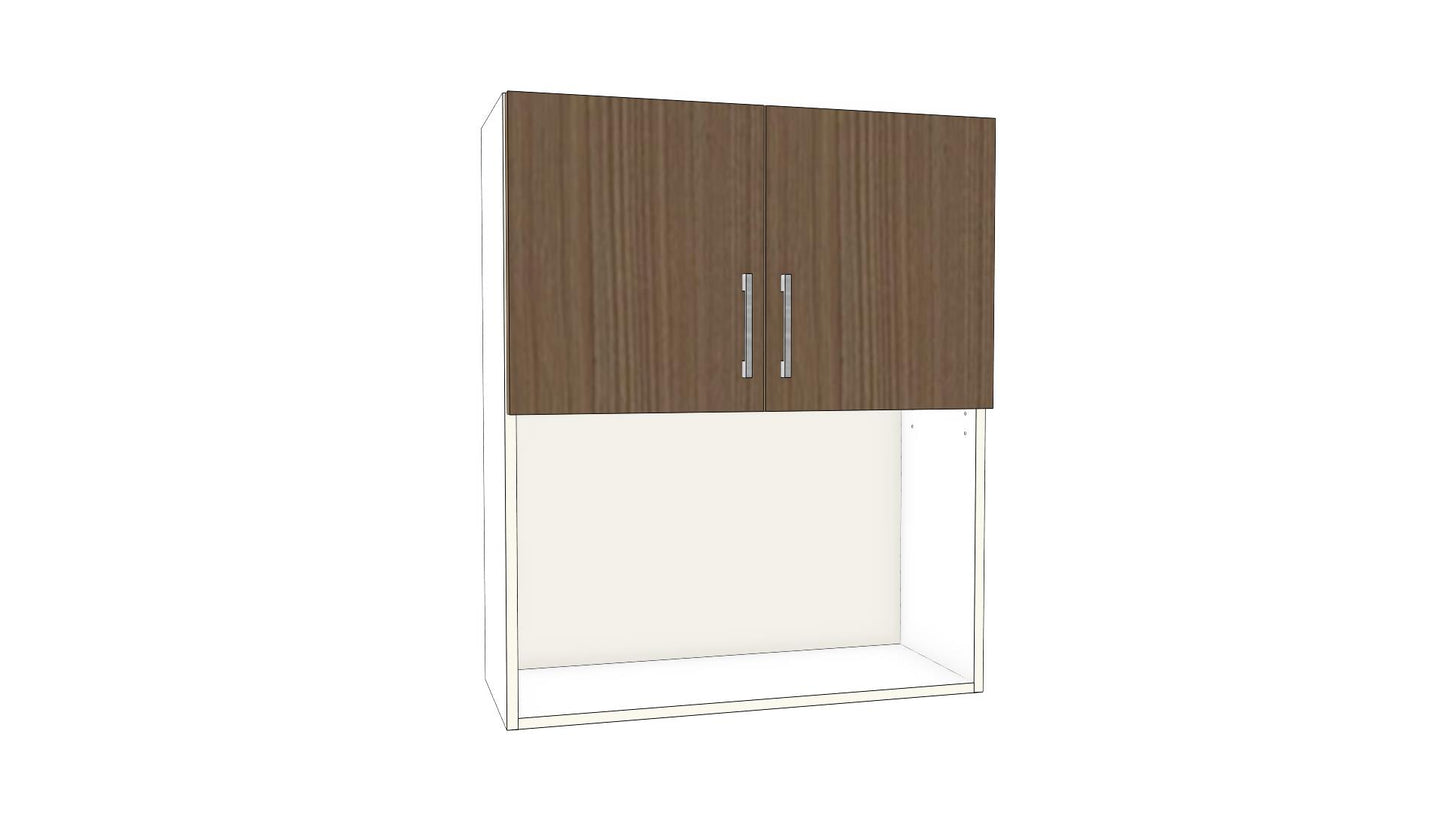 Small Appliance Wall Cabinet