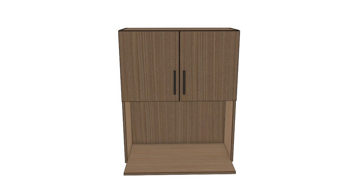 Full-Plywood 20-30" Microwave Wall Cabinet