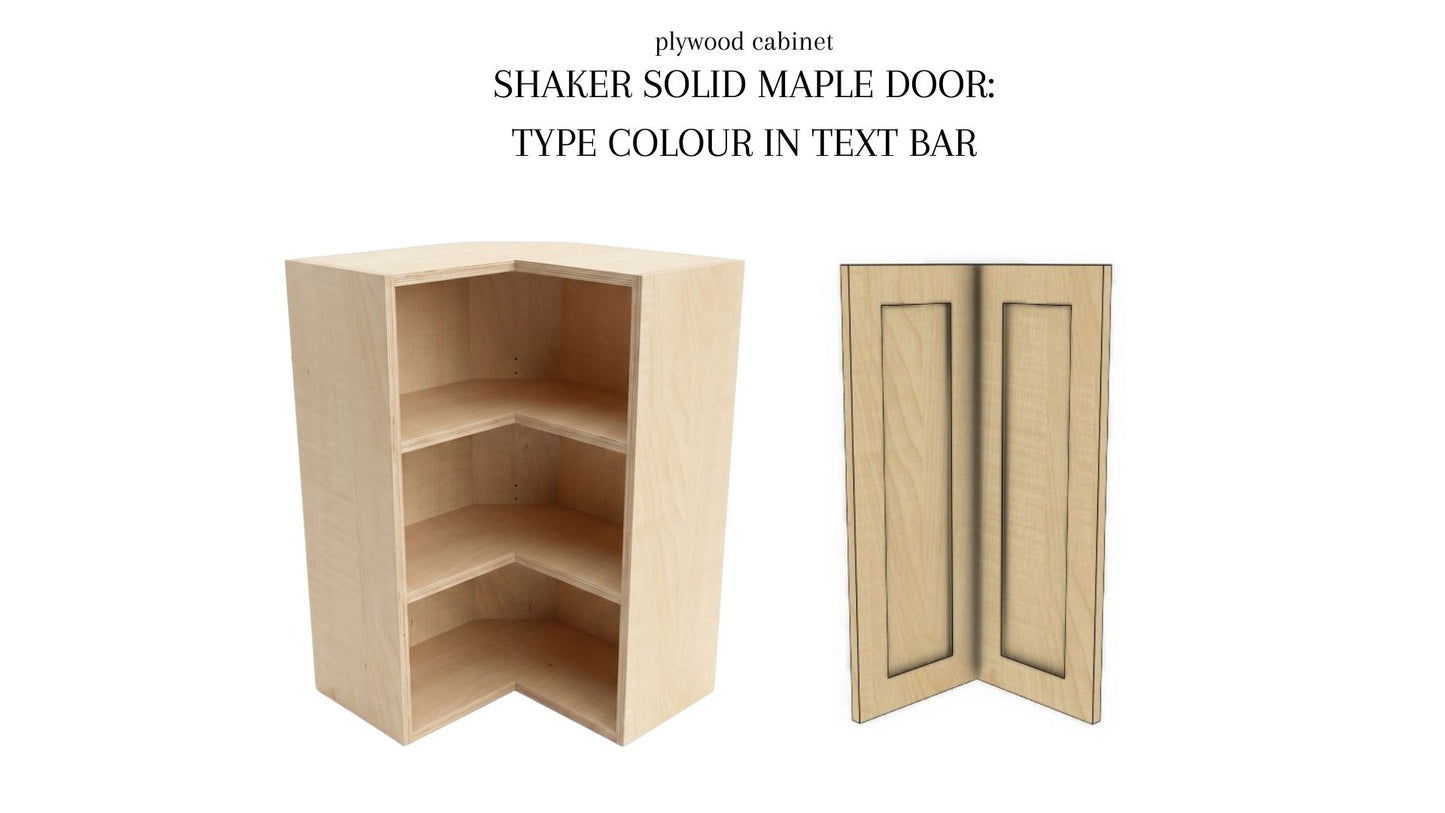 Corner Wall Cabinet