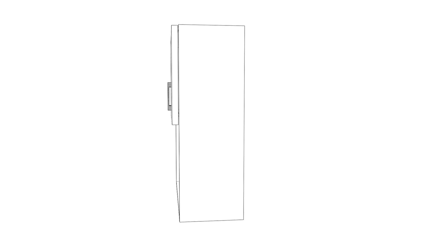 Small Appliance Wall Cabinet