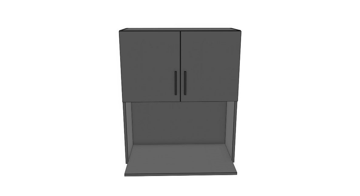 Full-Plywood 20-30" Microwave Wall Cabinet