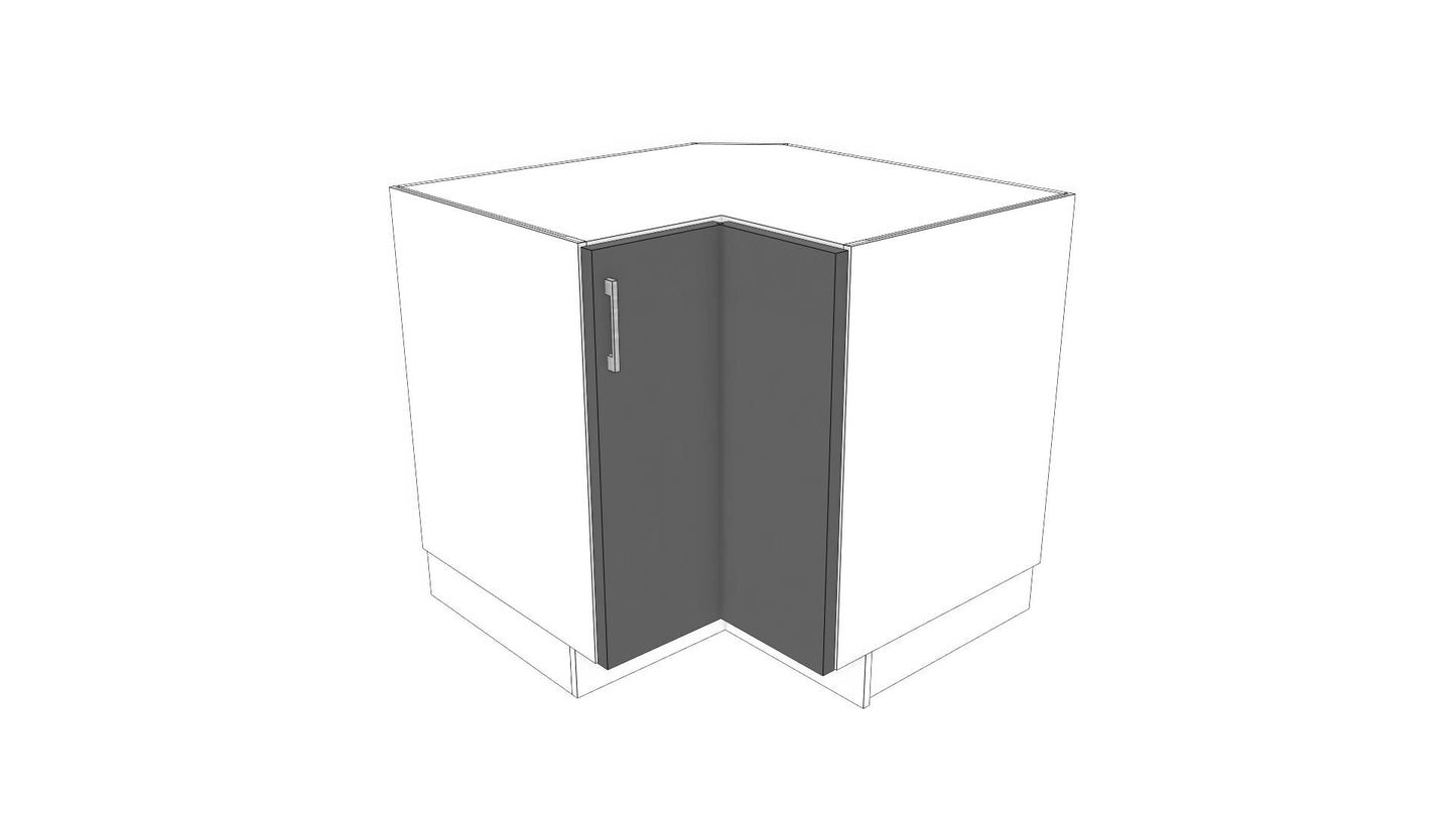 Full-Plywood Corner Base Cabinet