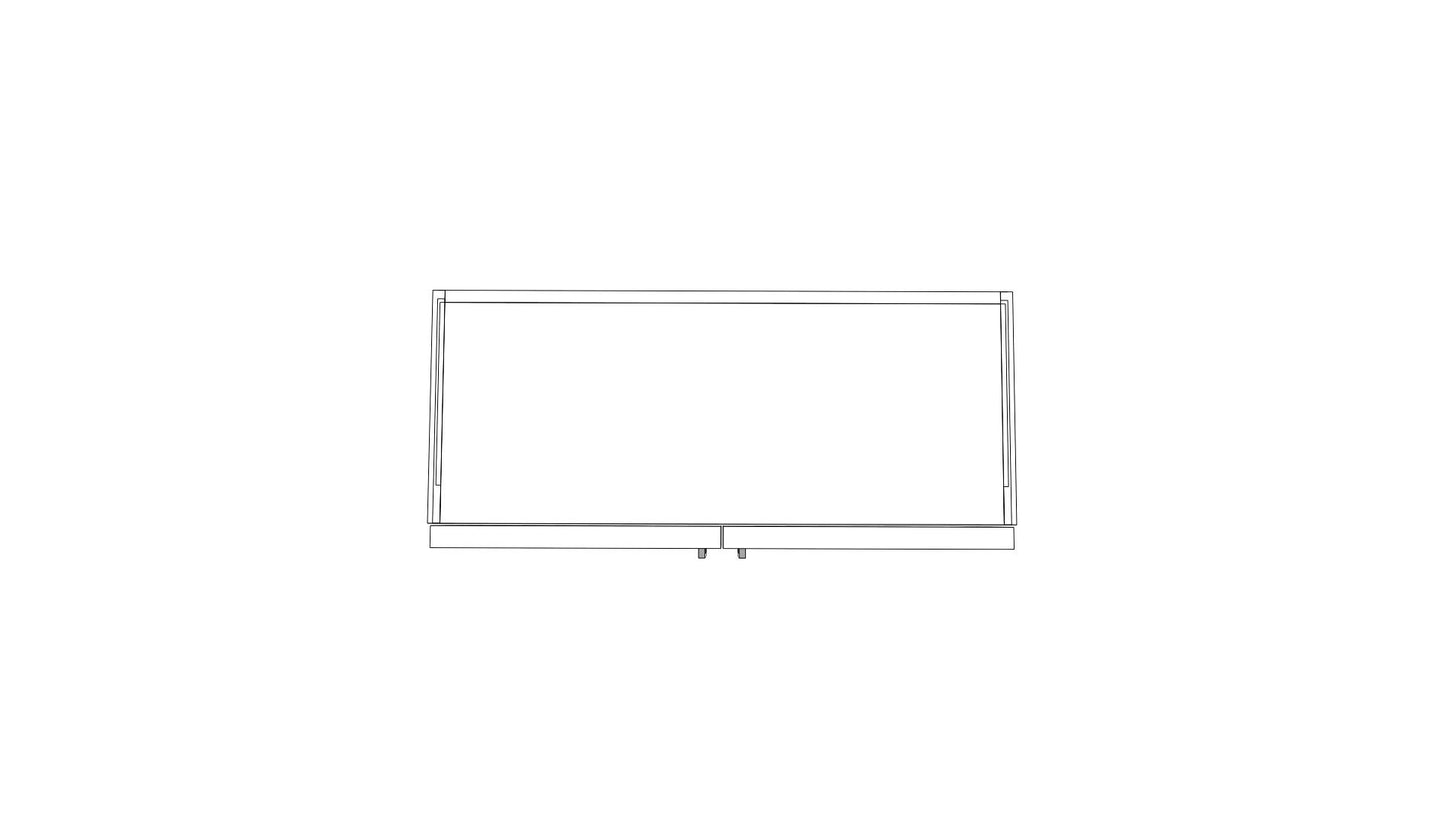 Small Appliance Wall Cabinet