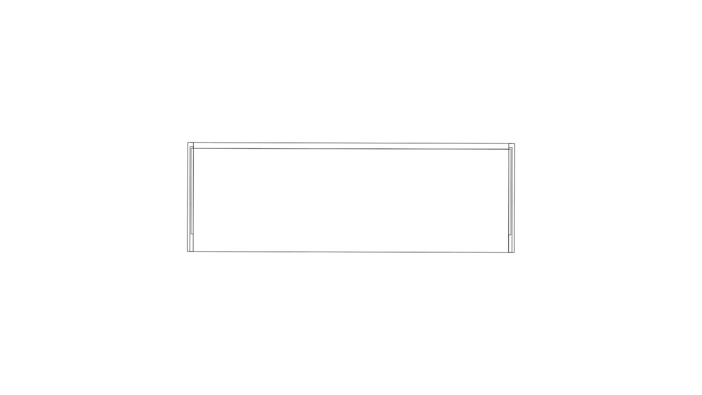 Open Shelving Wall Cabinet