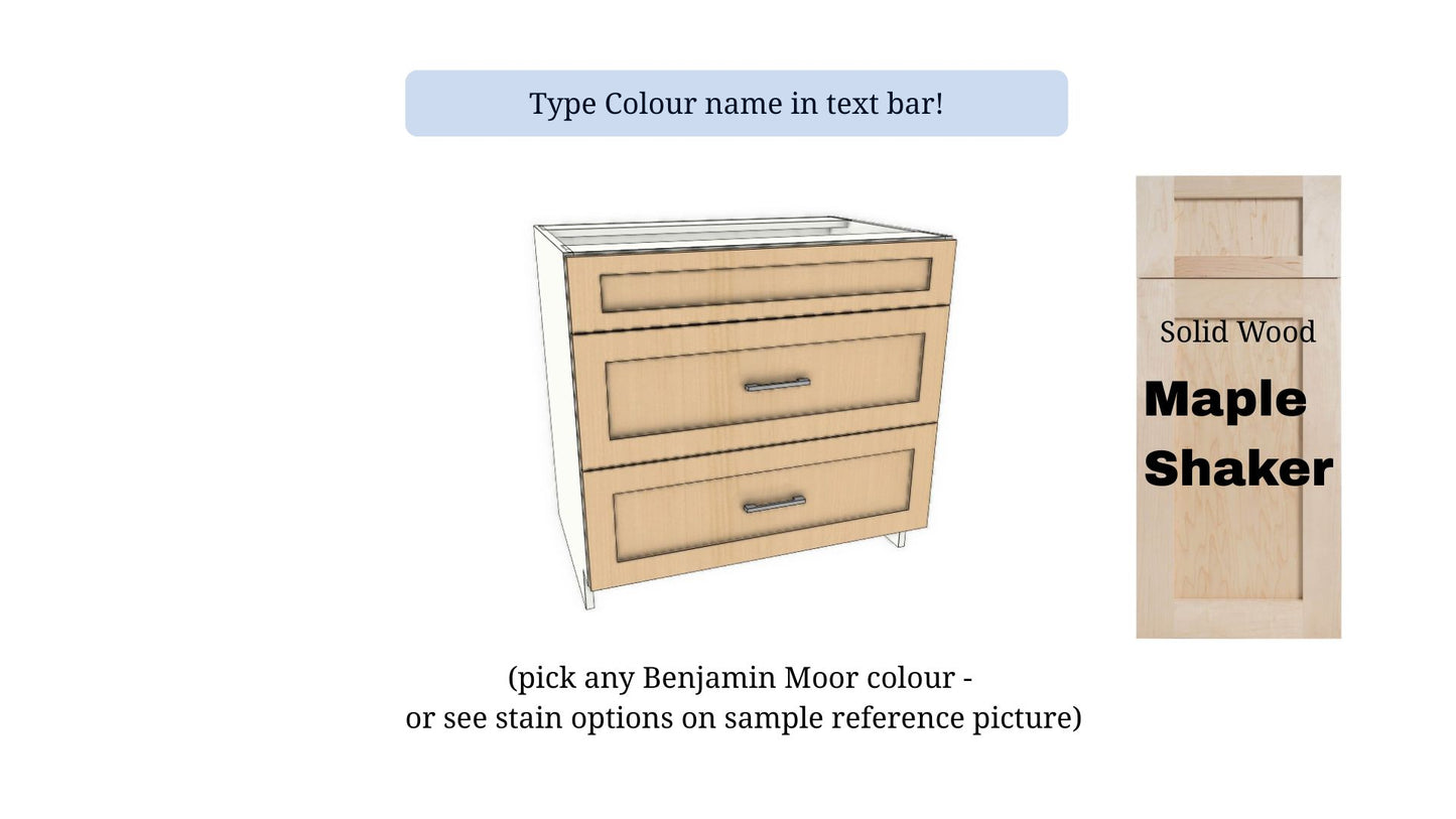 Cooktop Base Cabinet