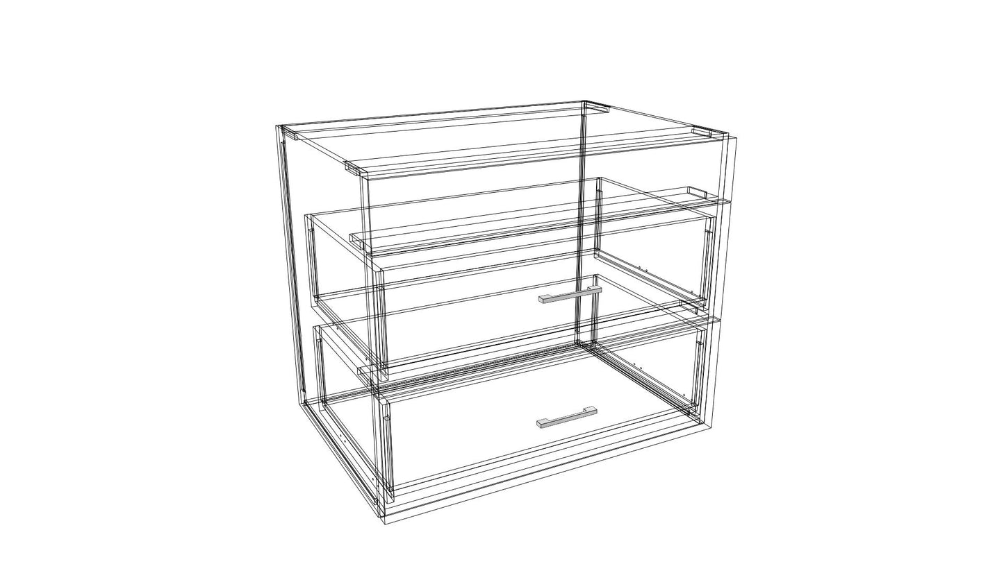 Cooktop Base Cabinet