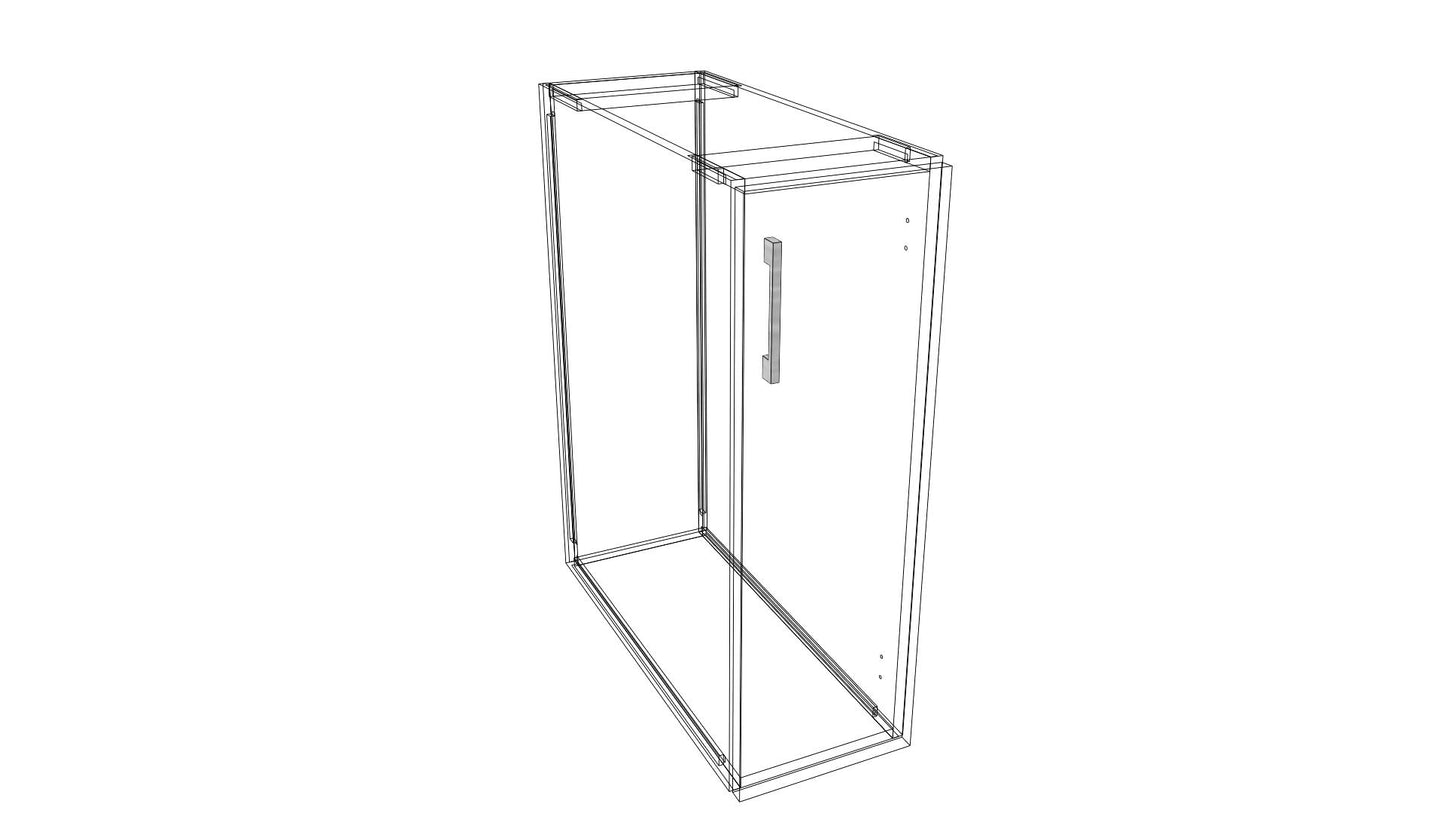 Full-Plywood Single Vanity Cabinet