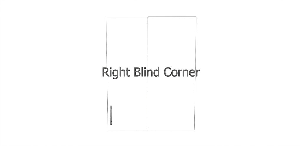 Blind Corner Wall Cabinet