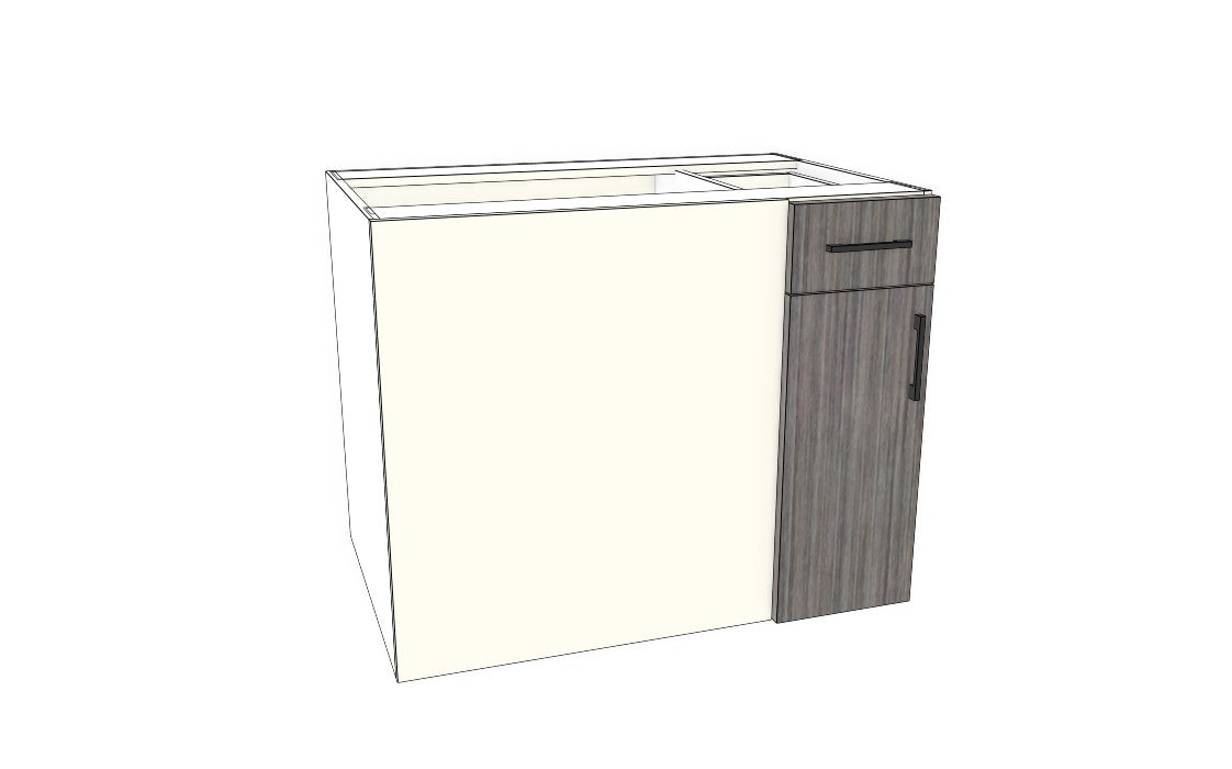 Full-Plywood Blind Corner Base Cabinet (Right)