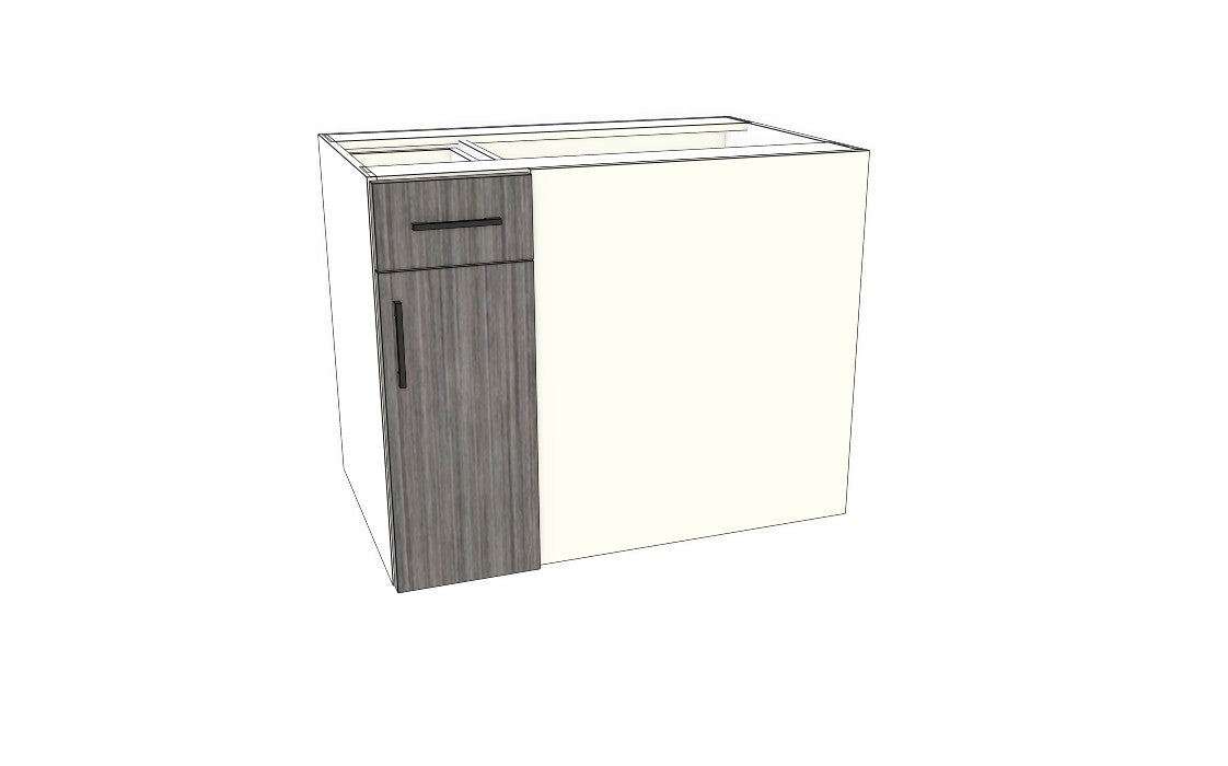 Full-Plywood Blind Corner Base Cabinet (Left)
