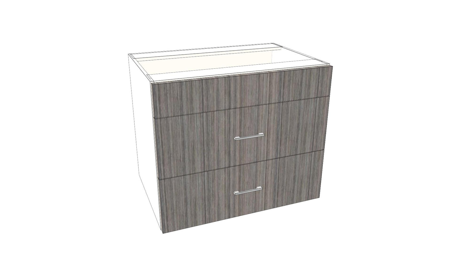 Full-Plywood 20-36" Cooktop Base Cabinet