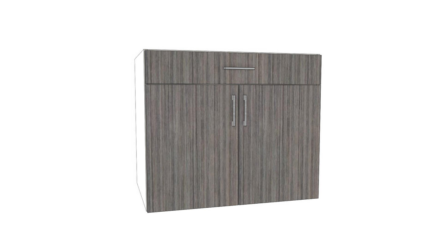 Full-Plywood Top Drawer Double Base Cabinet