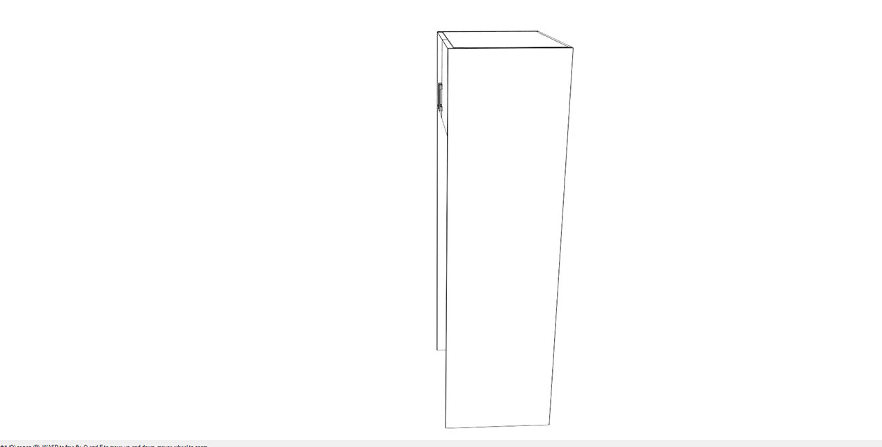Full-Plywood 35-38" Fridge Cabinet Package