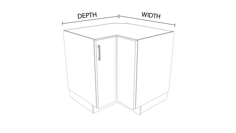 Full-Plywood Corner Base Cabinet