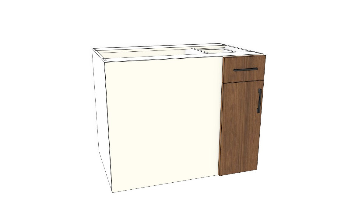 Full-Plywood Blind Corner Base Cabinet (Right)