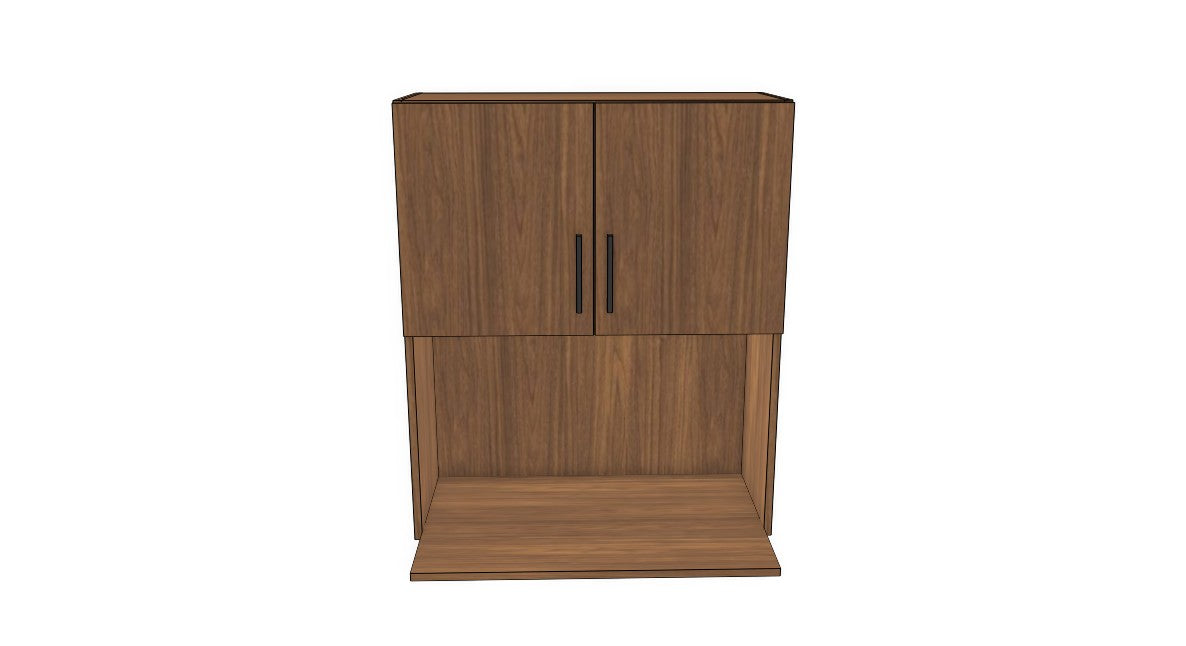 Full-Plywood 20-30" Microwave Wall Cabinet