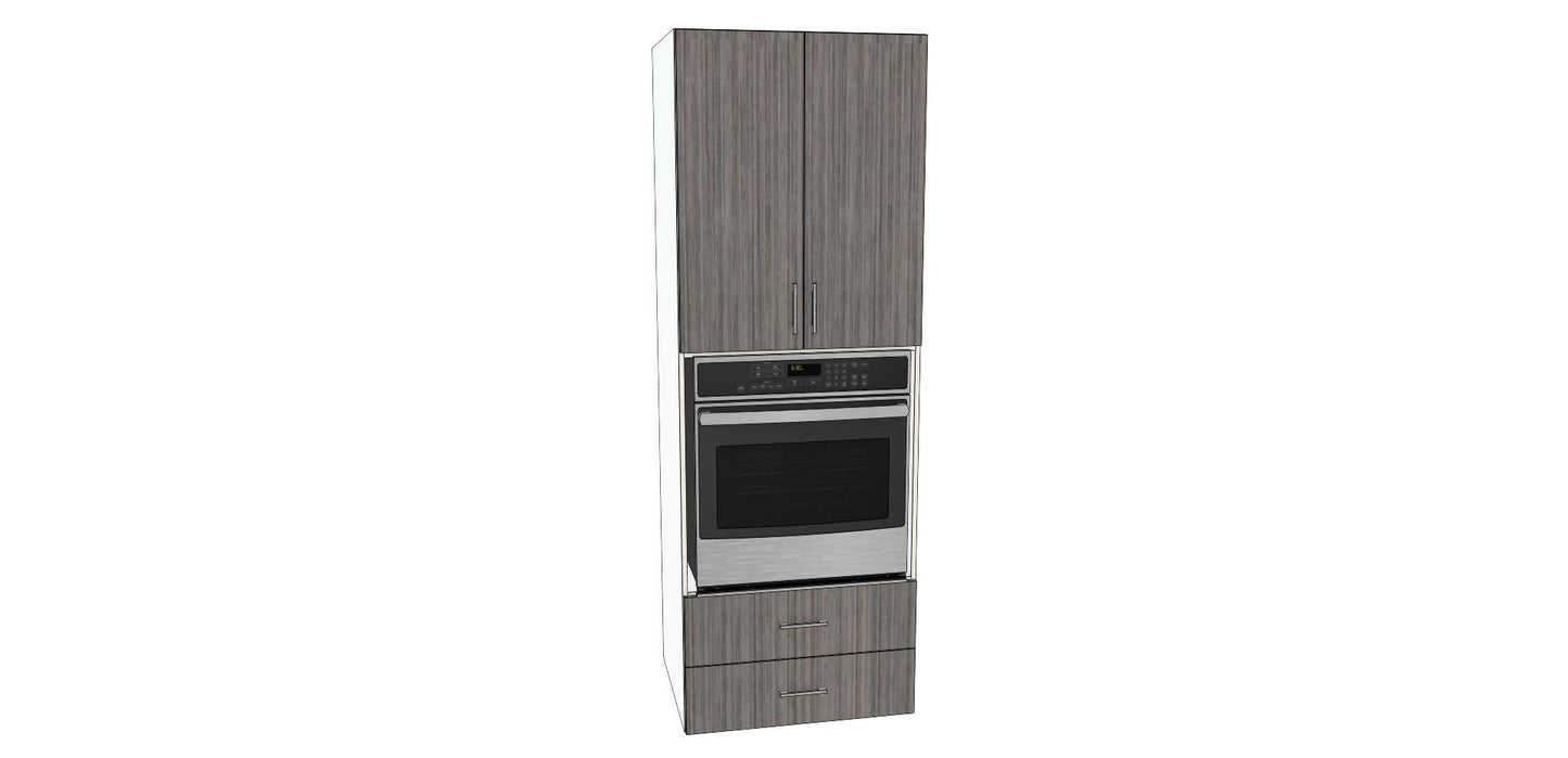 Double Door Tall Single Oven Cabinet