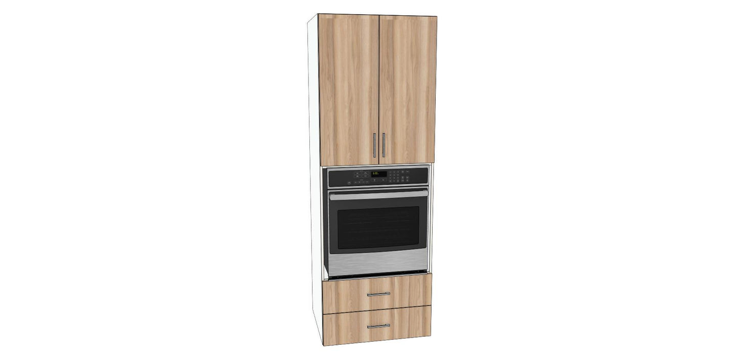 Double Door Tall Single Oven Cabinet