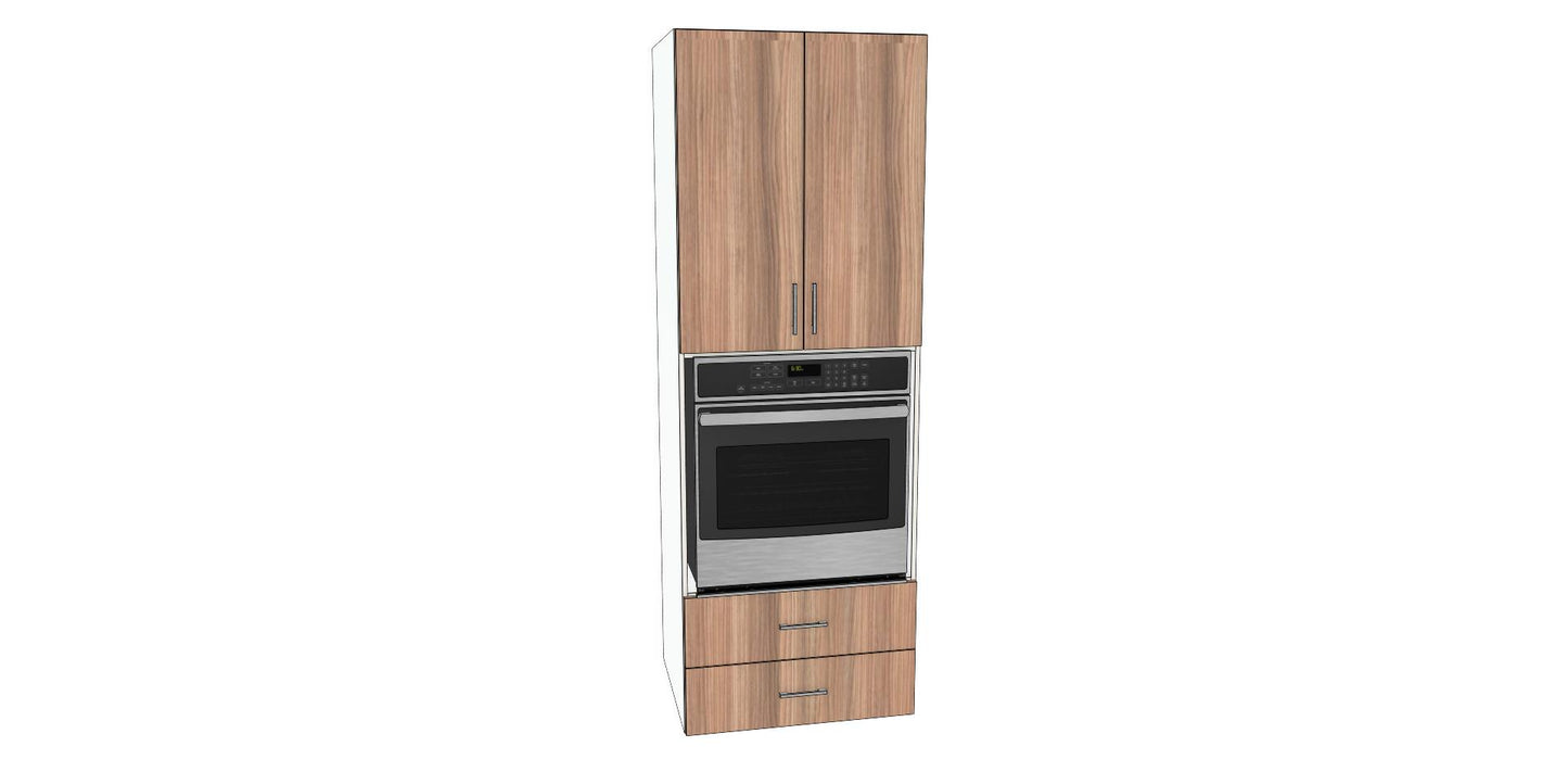 Double Door Tall Single Oven Cabinet