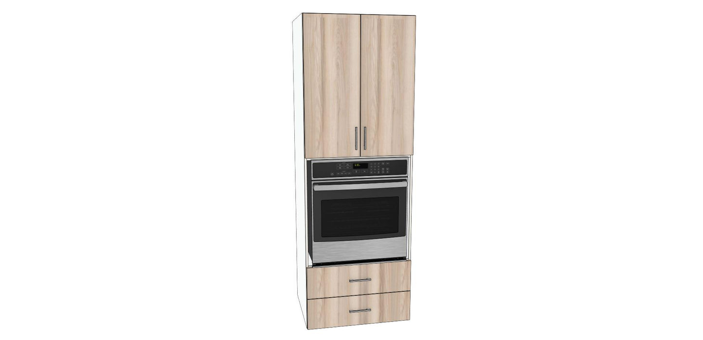 Double Door Tall Single Oven Cabinet