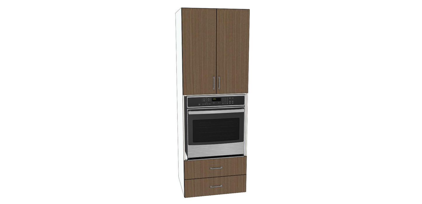 Double Door Tall Single Oven Cabinet