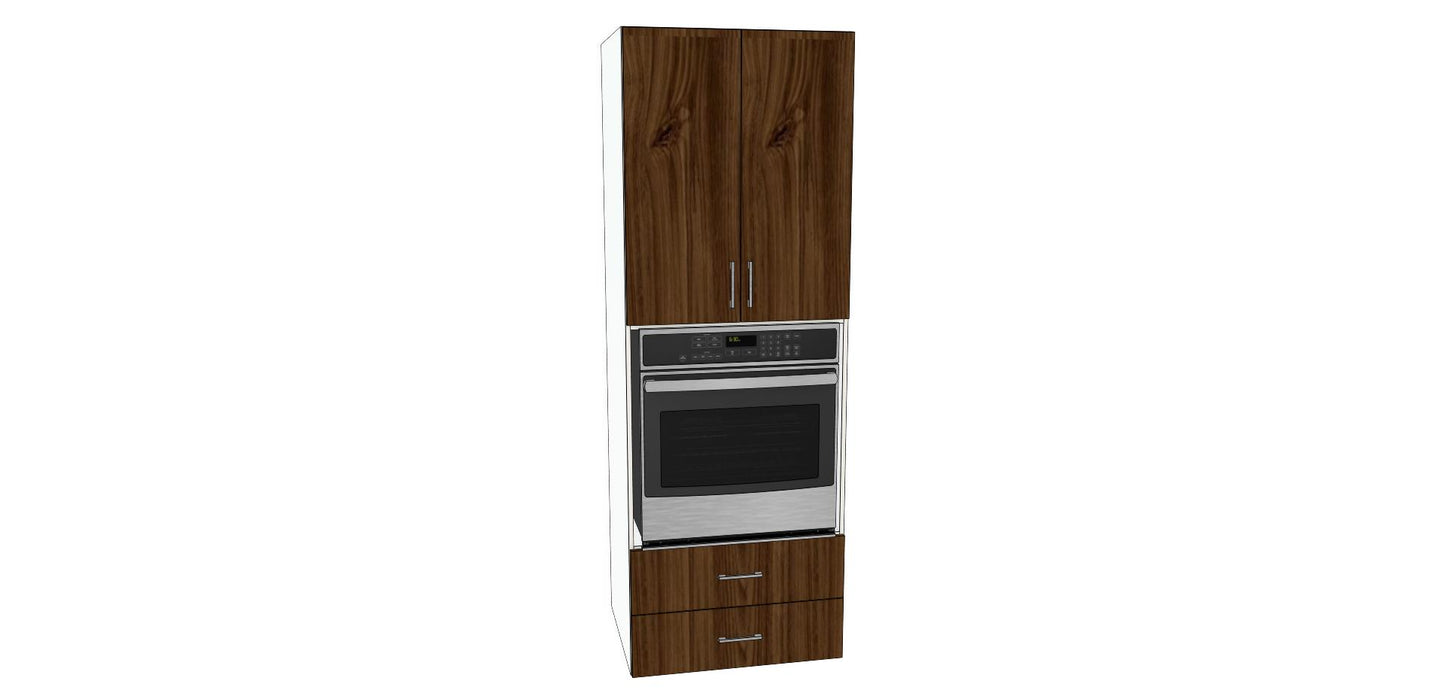 Double Door Tall Single Oven Cabinet