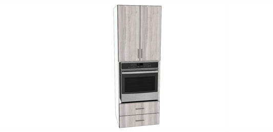 Double Door Tall Single Oven Cabinet