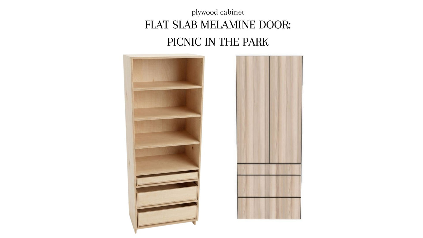 Double Tall Drawer Cabinet