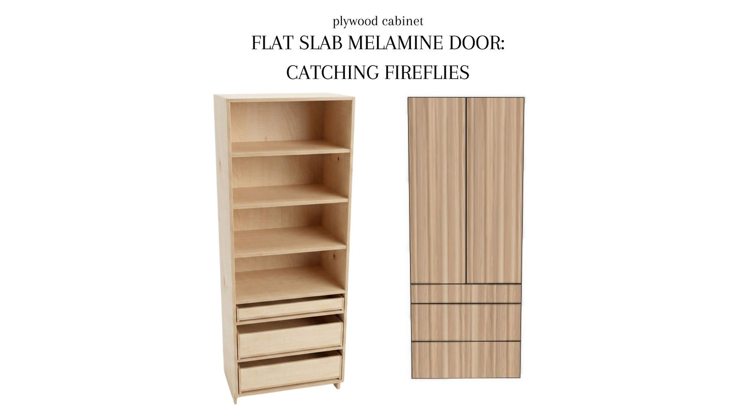 Double Tall Drawer Cabinet