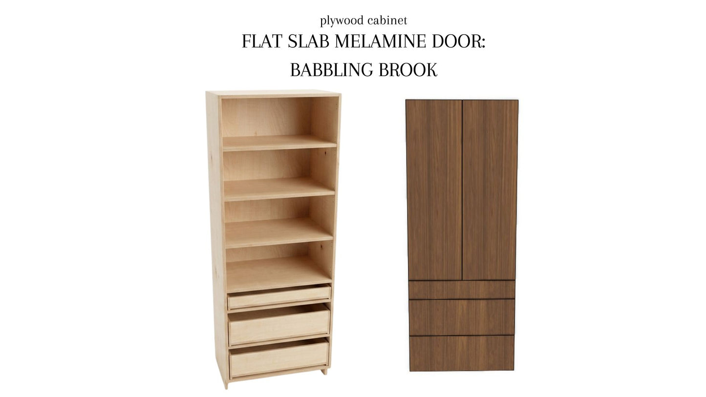 Double Tall Drawer Cabinet