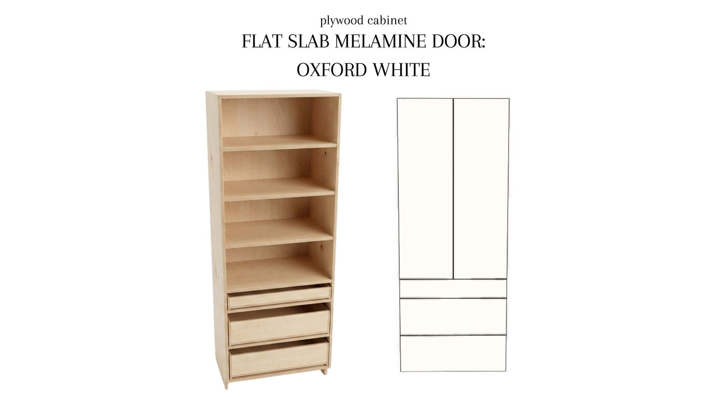 Double Tall Drawer Cabinet