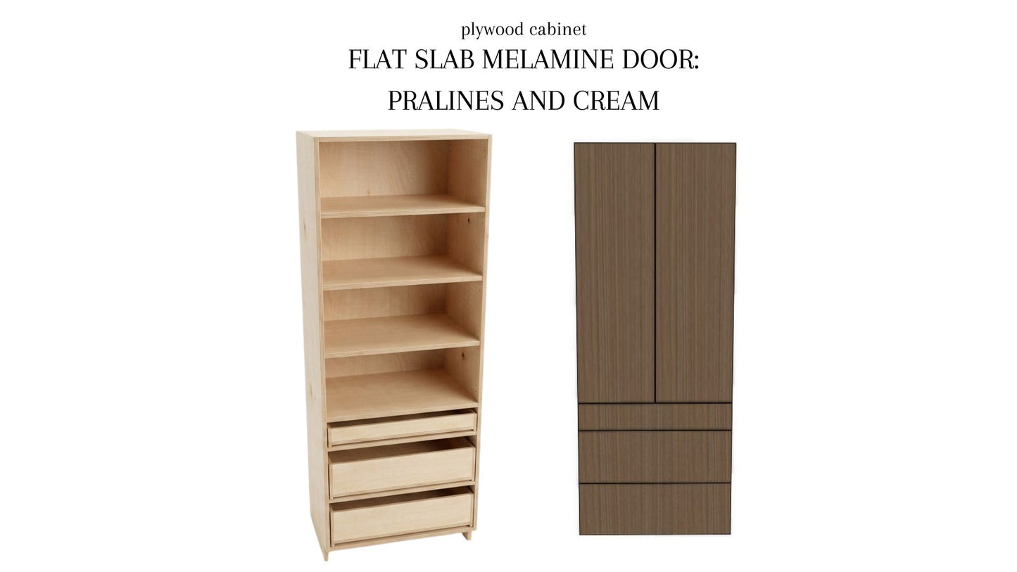 Double Tall Drawer Cabinet