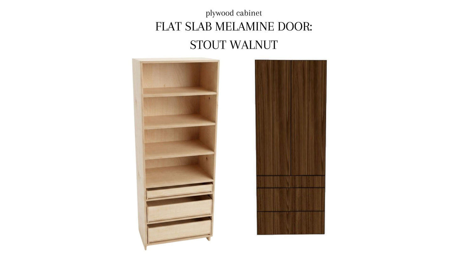 Double Tall Drawer Cabinet
