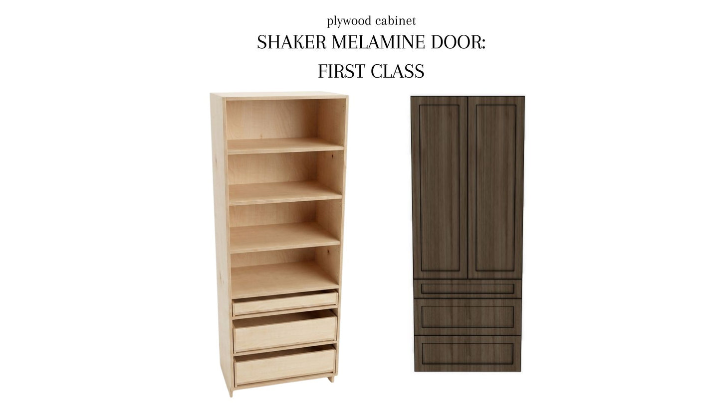 Double Tall Drawer Cabinet