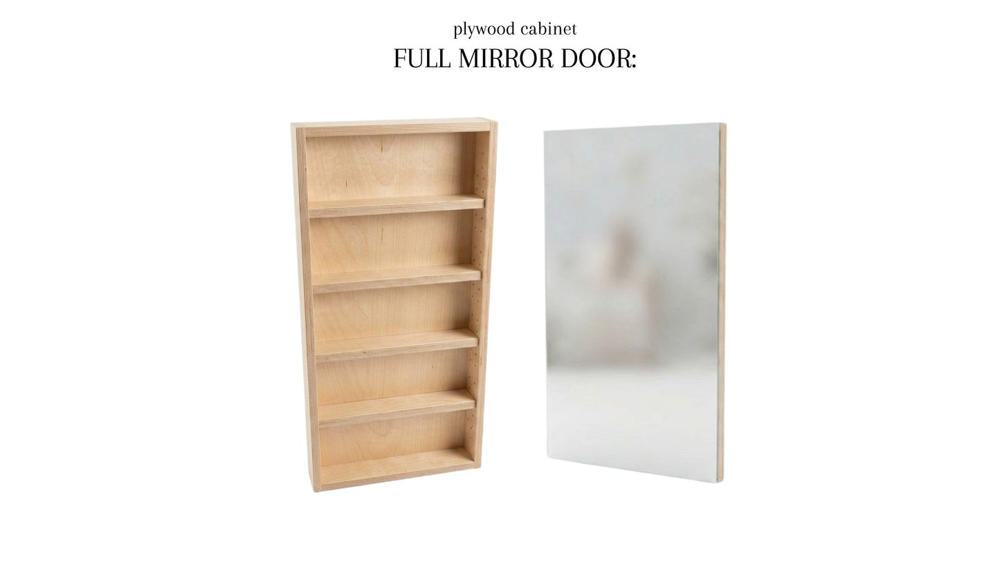 Mirror Medicine Wall Cabinet